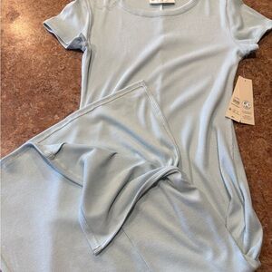 No Boundaries Mint Ribbed Top